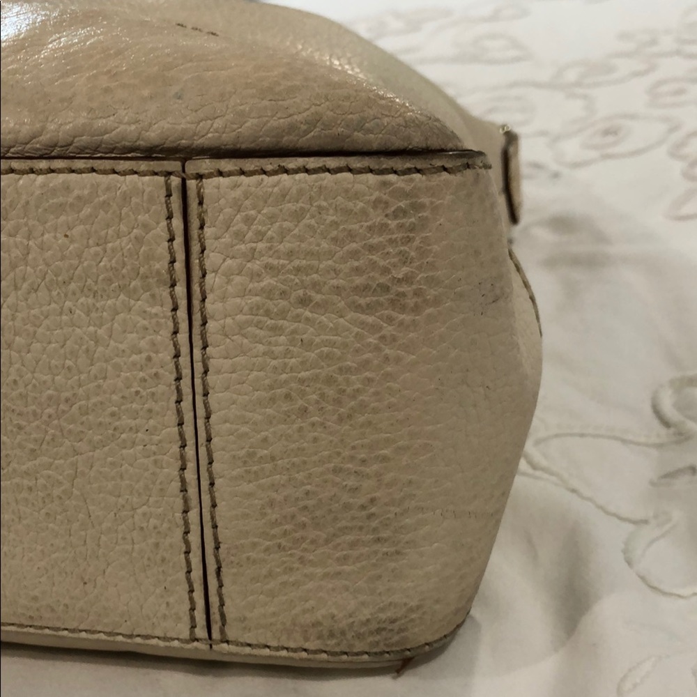 Kate Spade Hudson Pebble Leather Large Hobo Bag Cream/Off White in EUC - Picture 10 of 16